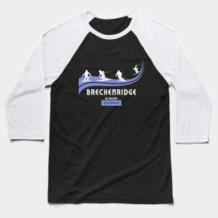 Breckenridge Ski Resort, Colorado. Gift Ideas For The Ski Enthusiast. Baseball T-Shirt